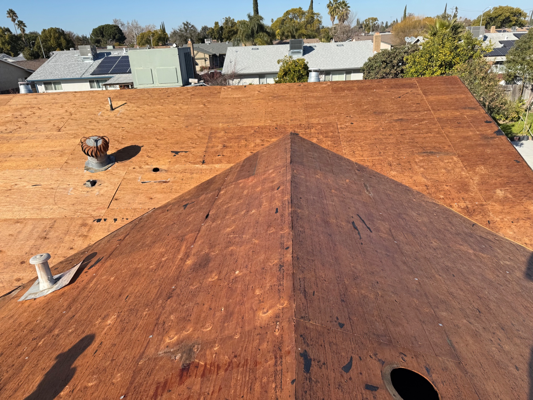 New Plywood Decking